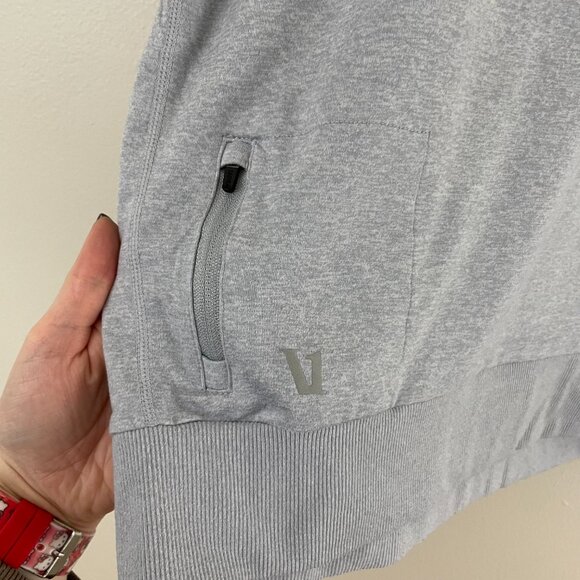 Vuori Dreamknit Ponto Performance Crew Shirt in Light Grey Men's Size Large - Picture 3 of 5